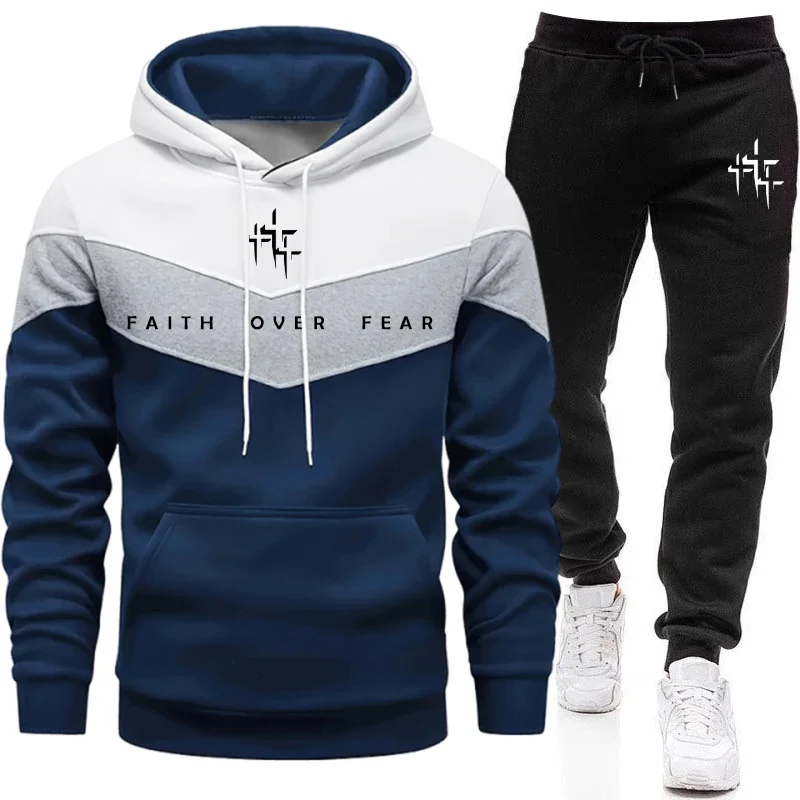 Faith Over Fear Men's Tracksui - Joggers Pants ulasan dan harga