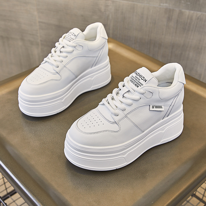 9CM Genuine Leather NEW Brand  - Running Shoes Women ulasan dan harga