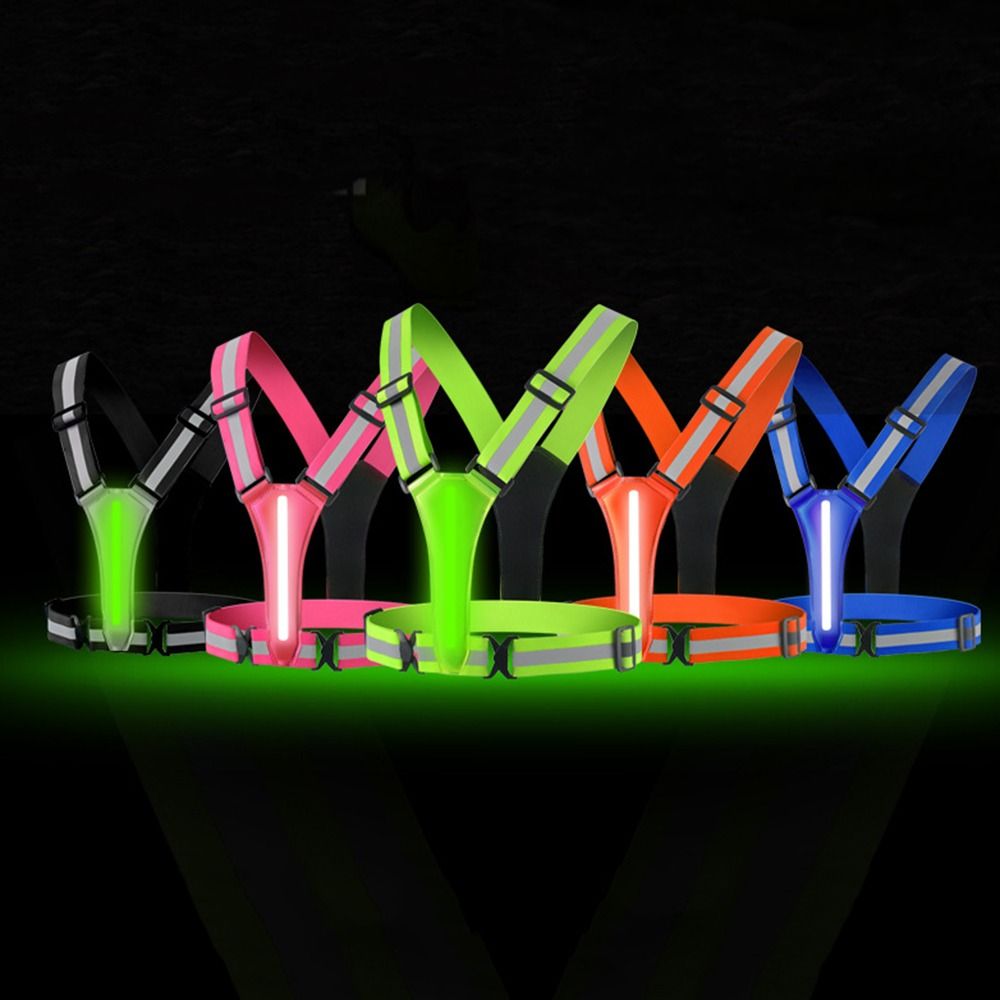 USB Rechargeable LED Reflectiv - Running Visibility Gear ulasan dan harga