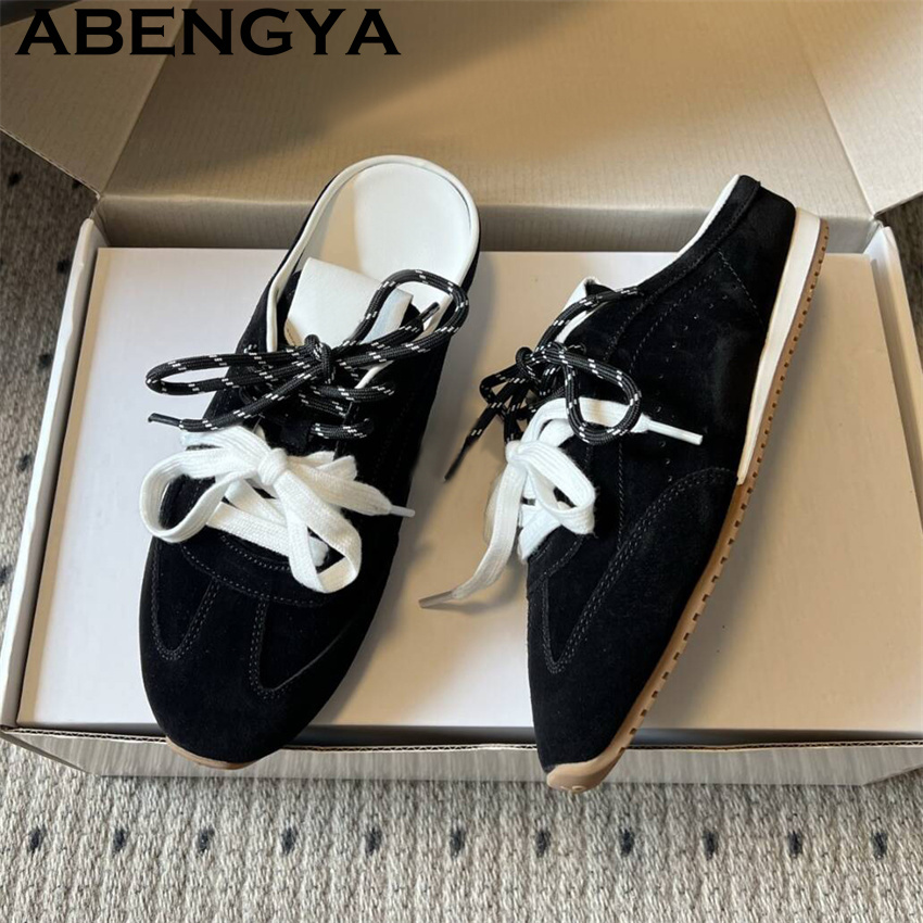Women's Lace Up Casual Flat Sl - Running Shoes Women ulasan dan harga