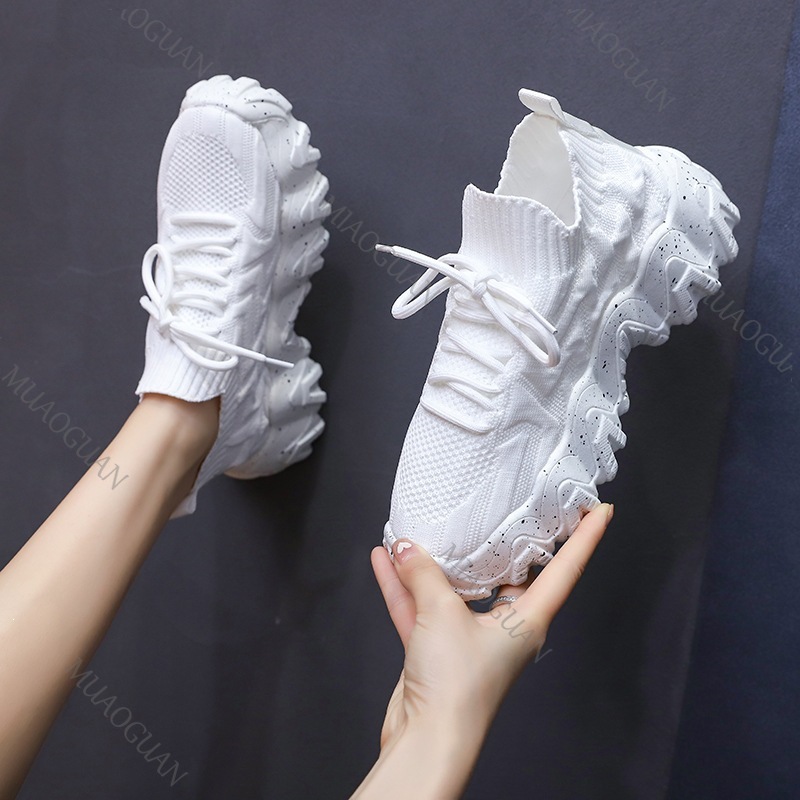 Women Chunky Sneakers Breathab - Running Shoes Women ulasan dan harga