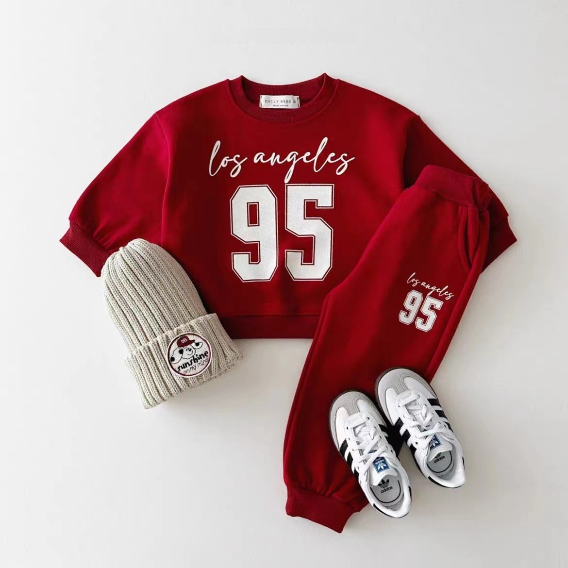 Boys Digit Print Sweatshirt +  - Running Gear Kids ulasan dan harga