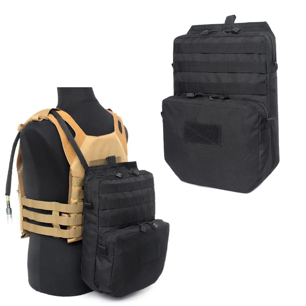 Outdoor Molle Bag Camping Hydr - Hydration Vest ulasan dan harga