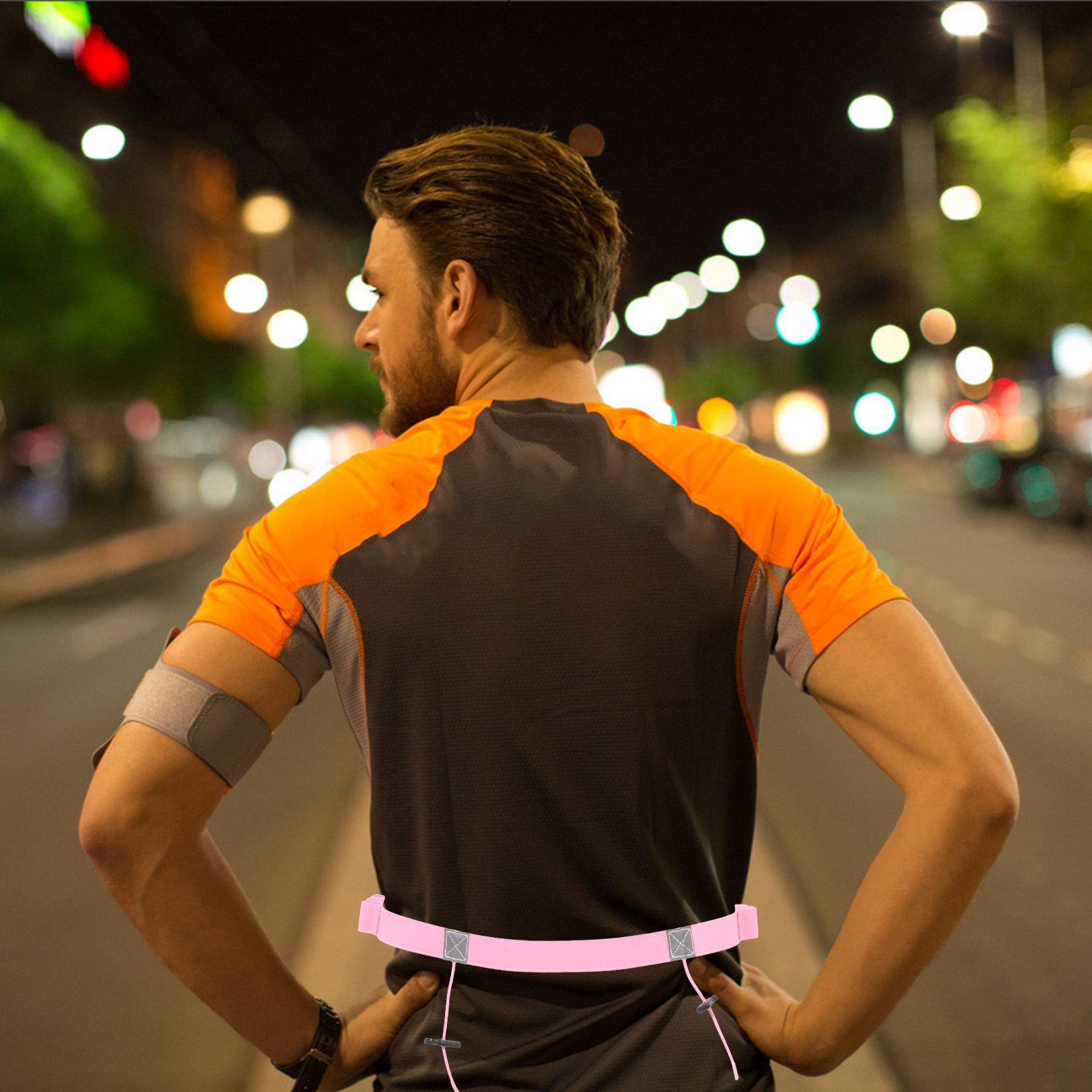 Lightweight Reflective Running - Race Bib ulasan dan harga