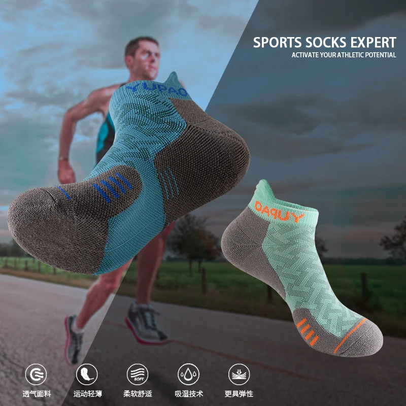 3 Pairs  New Men's Professiona - Sports Socks ulasan dan harga