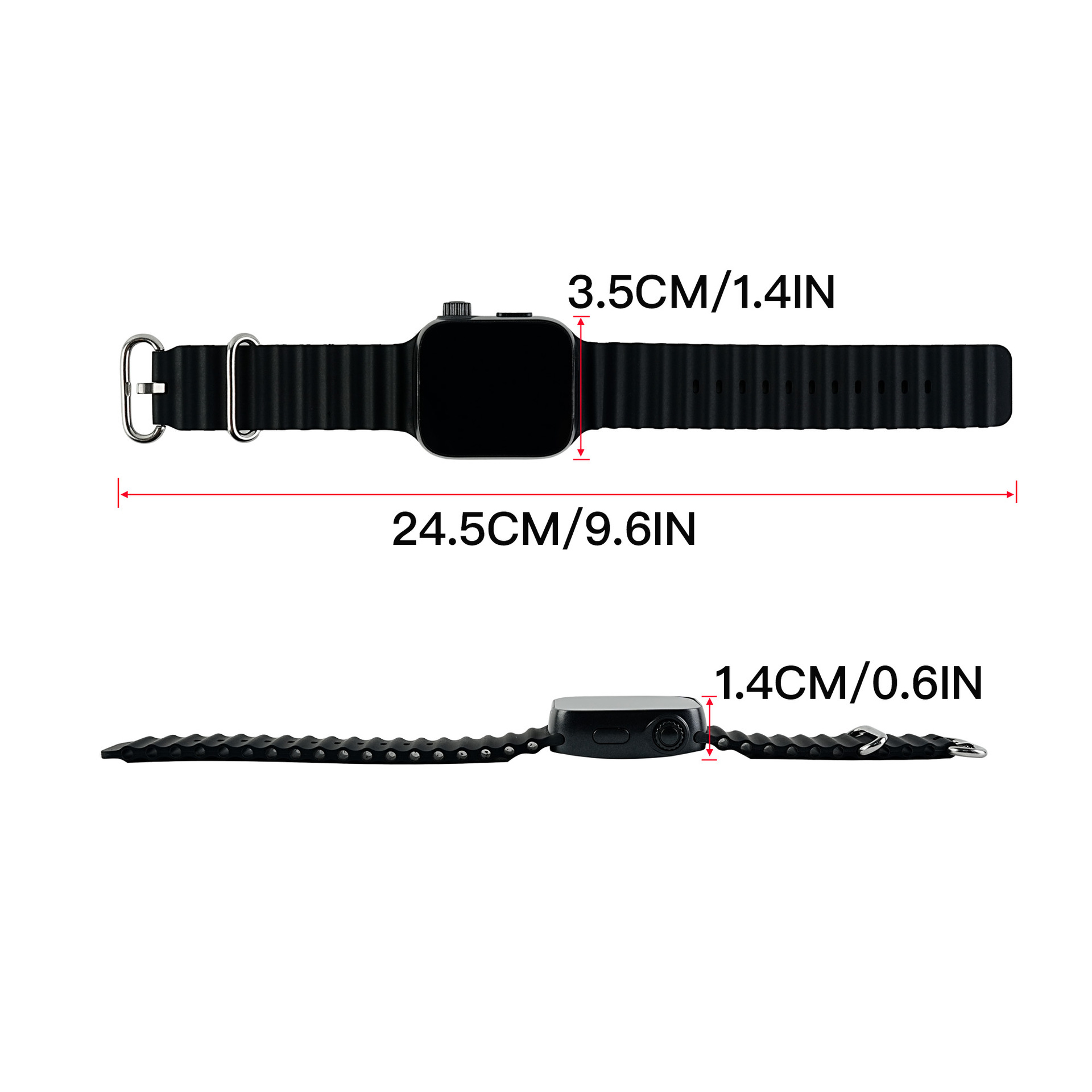 Vibrating Metronome Watch Elec - Running Watch ulasan dan harga