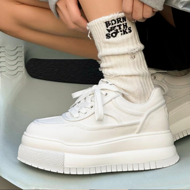 New Leather Women's White Brea - Running Shoes Women ulasan dan harga