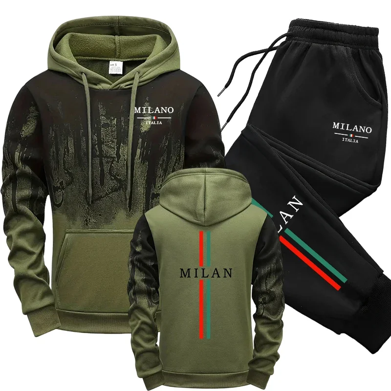 Autumn Winter Tracksuit Italy  - Joggers Pants ulasan dan harga