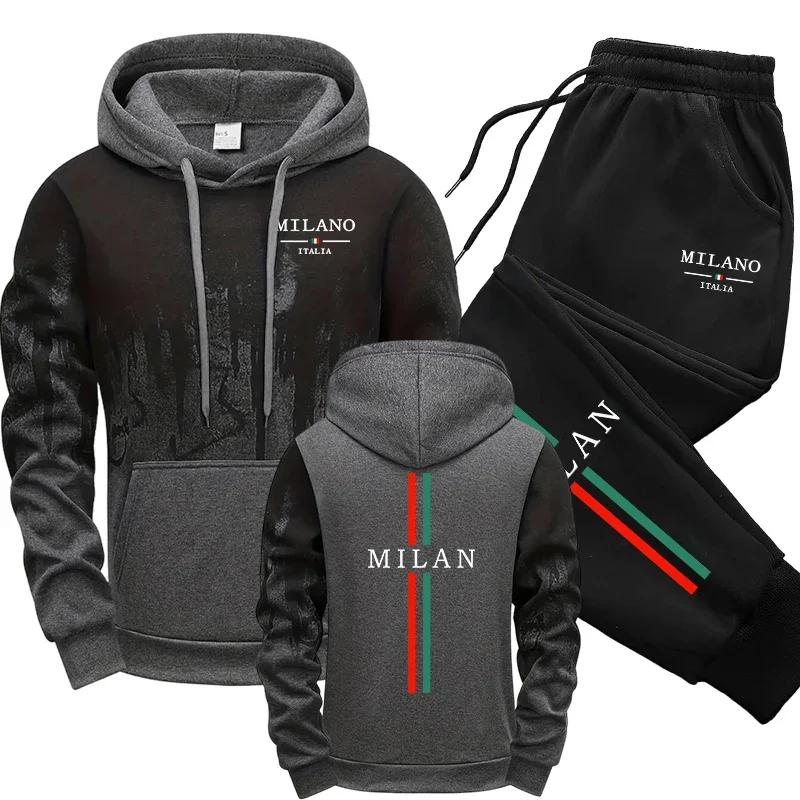 Autumn Winter Tracksuit Italy  - Joggers Pants ulasan dan harga