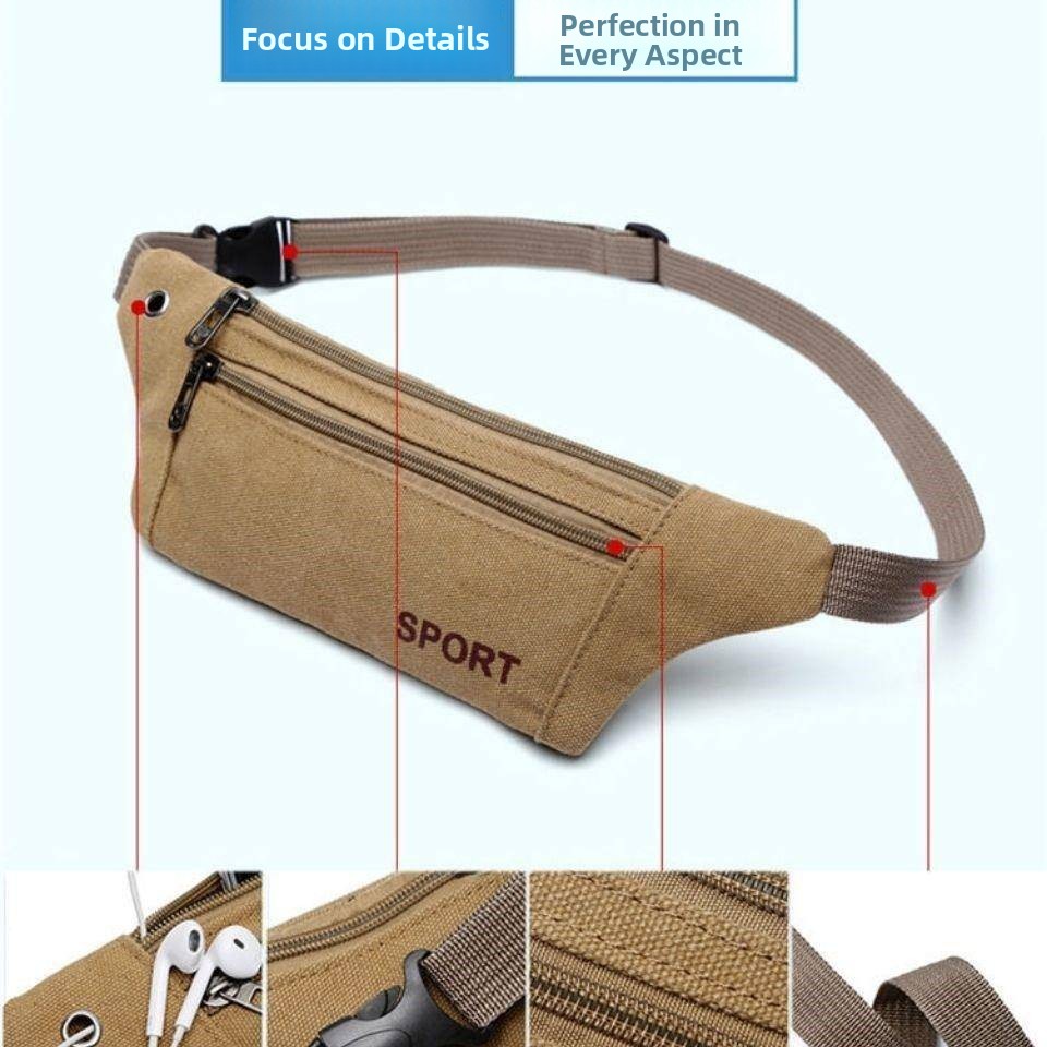 Men's Running Waist Bag Mobile - Running Belt ulasan dan harga