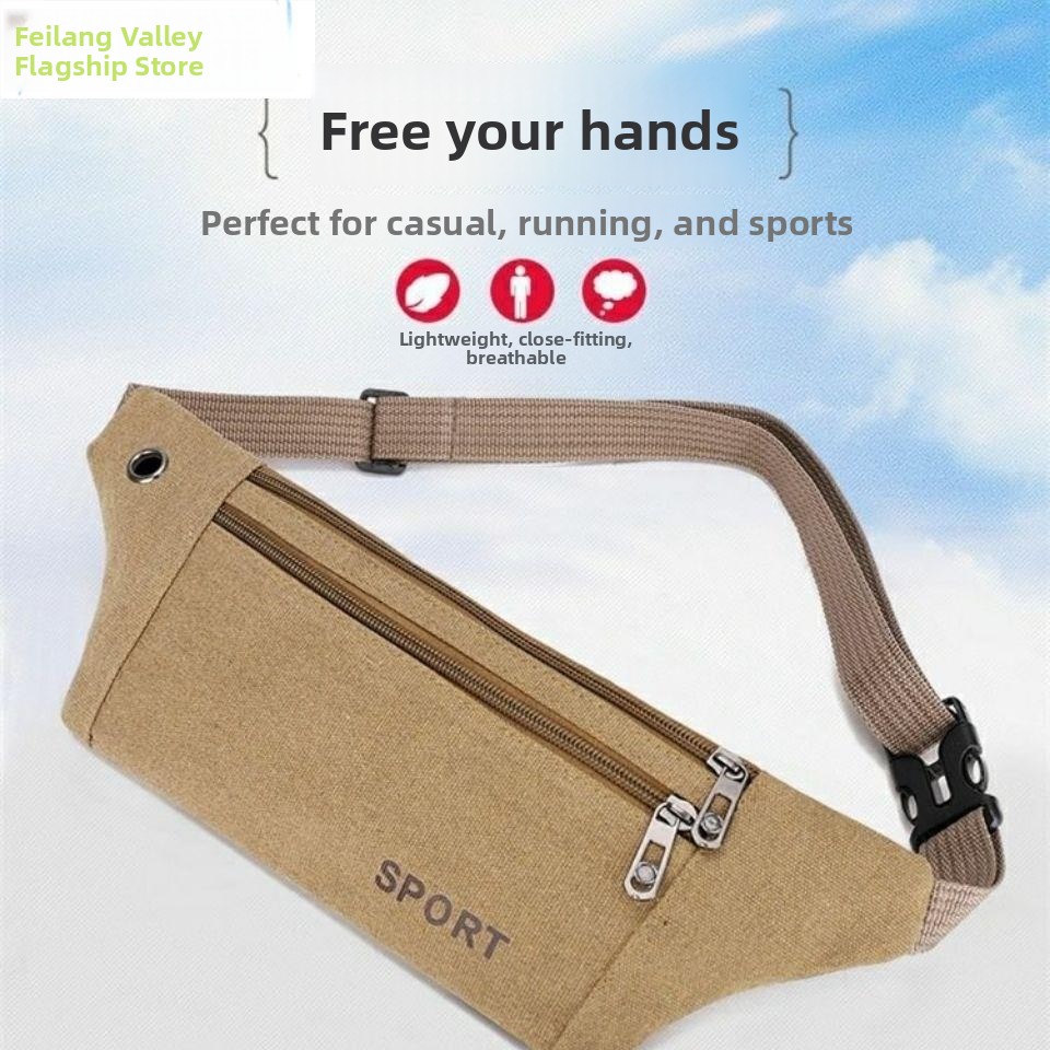 Men's Running Waist Bag Mobile - Running Belt ulasan dan harga