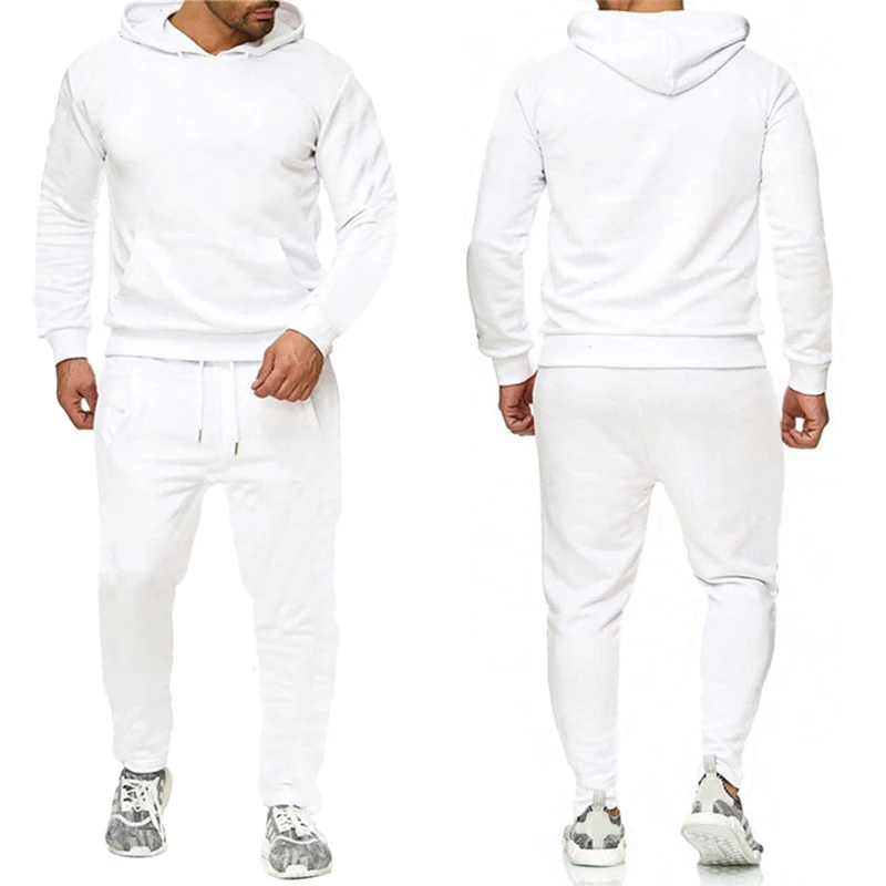 Classic Mens Solid Color Track - Joggers Pants ulasan dan harga