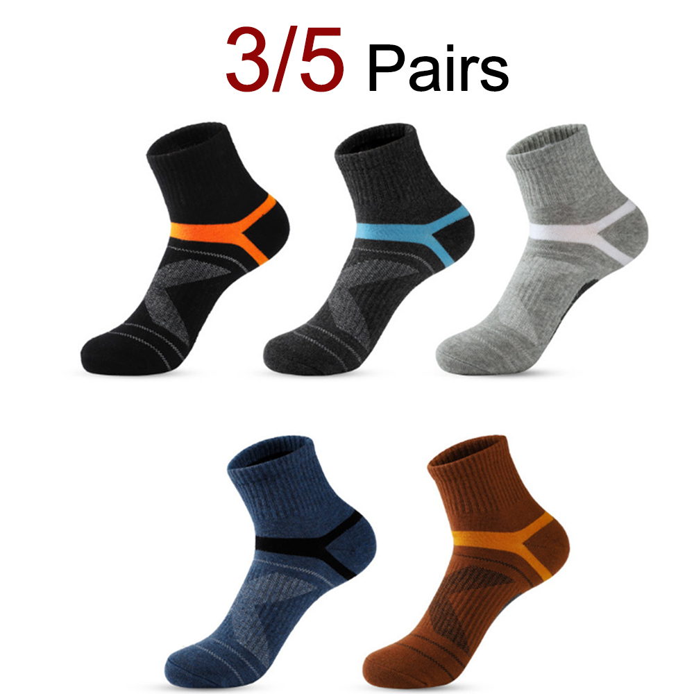 3/5 Pairs Neutral Running Spor - Sports Socks ulasan dan harga