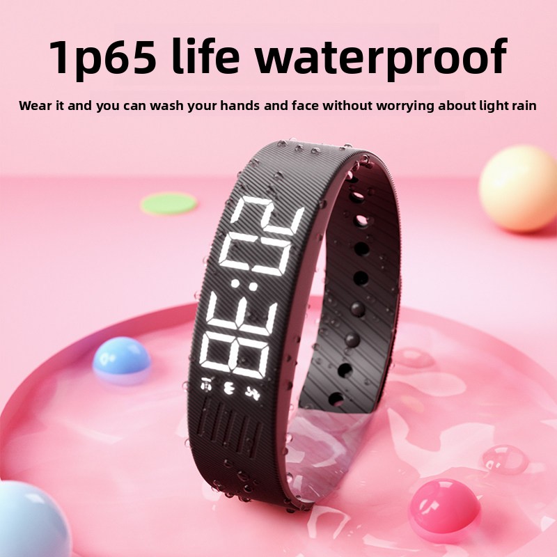 LED Digital Alarm Clock Watch  - Running Watch ulasan dan harga