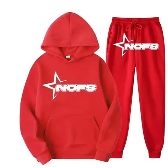 2026 Streetwear Men Hooded Swe - Joggers Pants ulasan dan harga